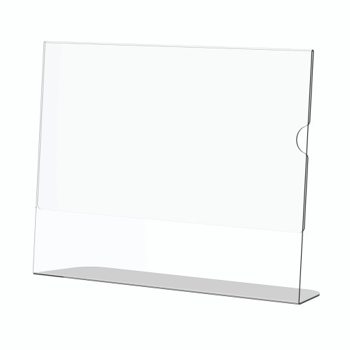 Acrylic Menu Holder - Single Sided - A4 Landscape - Box 5 Acrylic Menu Holder - Single Sided - A4 Landscape - Box 5