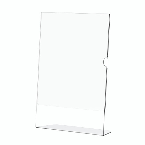 Acrylic Menu Holder - Single Sided - A6 Portrait - Box 5 Acrylic Menu Holder - Single Sided - A6 Portrait - Box 5