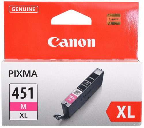 Canon-Ink-CLI-451 XL M-iP7240/ MG5440/ MG5540/MG5640/ MG6340/MG7140/MG7540/ MX924/ IX6840/ iP8740- Yield 680 - TAR - 6474B001AA-TAR