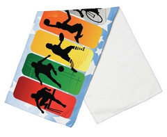 Smooth Custom Single-Sided Gym Towel - GSR - SubGymTowel003-M