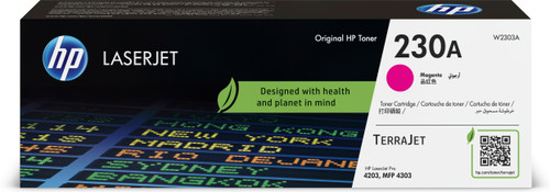 HP 230A Magenta Original LaserJet Toner Cartridge - TAR - W2303A-TAR