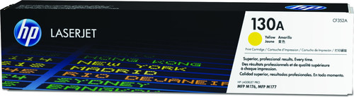HP 130A Yellow Toner Cartridge - TAR - CF352A-TAR