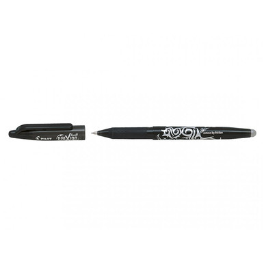 Pilot Frixion BL-FR7-B Ball Erasable Ink Pen - Black - Office Gear