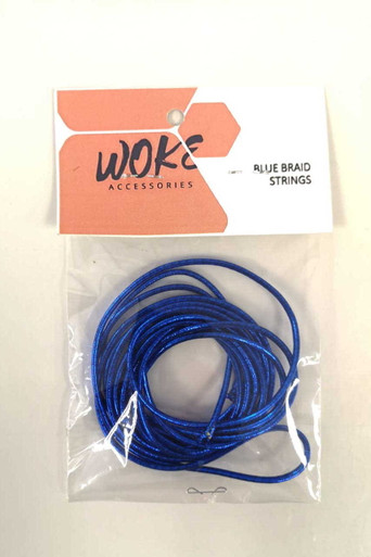 Woke Blue Braid String - Durable Blue Braided Cord