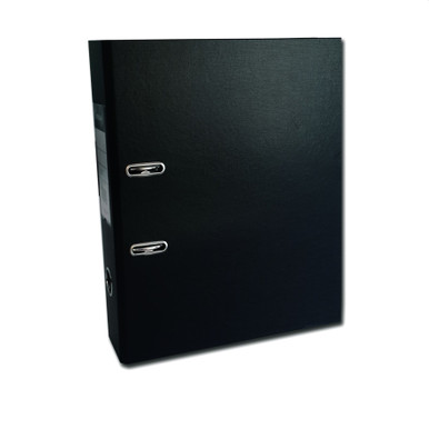 CROXLEY JD1029 Black Polypropylene Lever Arch File - A4 65mm