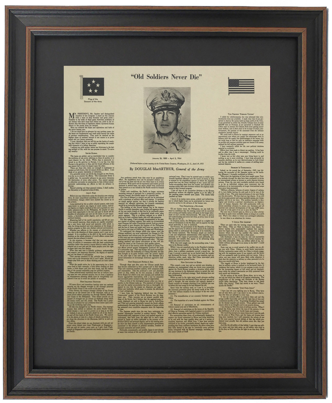 その他 The Speeches Collection General Douglas MacARTHUR [VHS] [Import] Vintage VHS] Old Soldiers Never Die, General Douglas MacArthur
