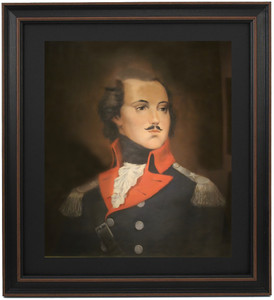 Framed Brigadier General Casimir Pulaski by John Ward Dunsmore Framed Brigadier General Casimir Pulaski by John Ward Dunsmore