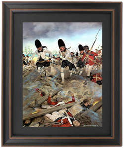 Framed Spanish Troops at Pensacola by Hugh Charles McBarron Framed Spanish Troops at Pensacola by Hugh Charles McBarron