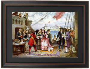 Captain Kidd in New York Harbor by Jean Leon Gerome Ferris Captain Kidd in New York Harbor by Jean Leon Gerome Ferris