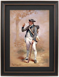 Private, 3rd New York Infantry Regiment by Charles M. Lefferts Private, 3rd New York Infantry Regiment by Charles M. Lefferts