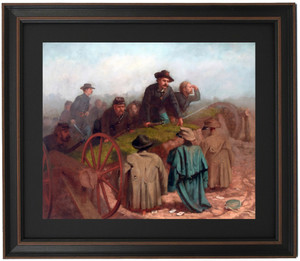 Framed Confederate Decoys by Julian Scott Framed Confederate Decoys by Julian Scott
