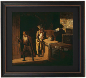 Framed United States Treasury by David Gilmour Blythe Framed United States Treasury by David Gilmour Blythe