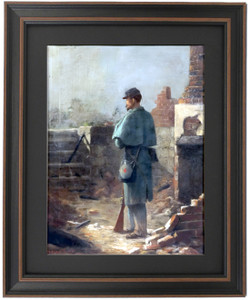 Framed Sentry in Rubble by Julian Scott Framed Sentry in Rubble by Julian Scott
