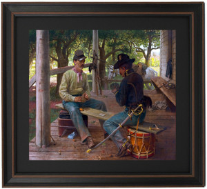 Framed A Friendly Game by Julian Scott Framed A Friendly Game by Julian Scott