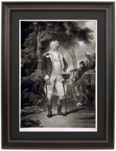 Framed General Nathanael Greene by Valentine Green Framed General Nathanael Greene by Valentine Green