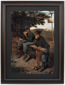 Framed The Sutlers Tent by Winslow Homer Framed The Sutlers Tent by Winslow Homer