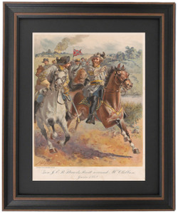 General J.E.B. Stuart's Raid Around McClellan, June 1862 by Henry Alexander Ogden General J.E.B. Stuart's Raid Around McClellan, June 1862 by Henry Alexander Ogden