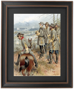 Framed General Robert E. Lee at Fredericksburg, Dec. 13, 1862 by Henry Alexander Ogden Framed General Robert E. Lee at Fredericksburg, Dec. 13, 1862 by Henry Alexander Ogden