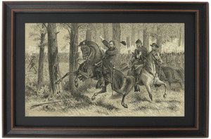 Framed Fall of Reynolds by Alfred Rudolph Waud Framed Fall of Reynolds by Alfred Rudolph Waud