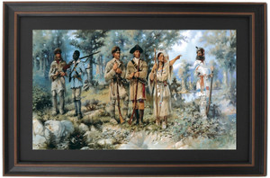 Lewis and Clark at Three Forks by Edgar S. Paxson Lewis and Clark at Three Forks by Edgar S. Paxson