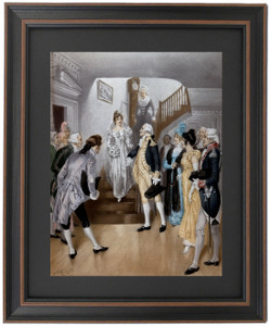 Framed George Washington's Last Birthday by Henry Alexander Ogden Framed George Washington's Last Birthday by Henry Alexander Ogden