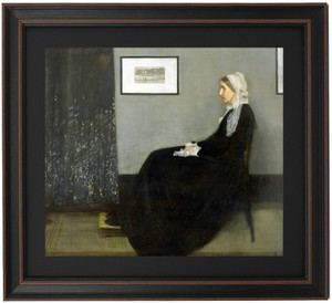Whistlers Mother, Arrangement in Grey and Black No. 1 by James McNeill Whistler