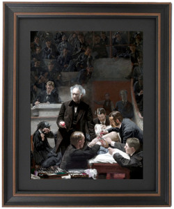 Framed The Gross Clinic by Thomas Eakins Framed The Gross Clinic by Thomas Eakins