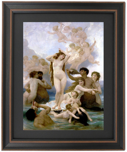 Framed The Birth of Venus by William-Adolphe Bouguereau Framed The Birth of Venus by William-Adolphe Bouguereau