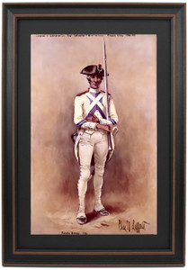 Framed Corporal, Grenadier Company, Gatinais Regiment, French Army by Charles M. Lefferts Framed Corporal, Grenadier Company, Gatinais Regiment, French Army by Charles M. Lefferts