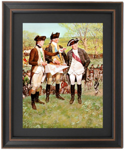 General Washington Surveys the Lines Before Boston by Hugh Charles McBarron General Washington Surveys the Lines Before Boston by Hugh Charles McBarron