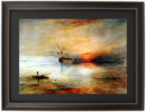 Framed Fort Vimieux by J.M.W. Turner Framed Fort Vimieux by J.M.W. Turner