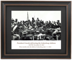 President Lincoln Delivering the Gettysburg Address President Lincoln Delivering the Gettysburg Address