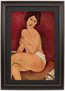 Large Seated Nude by Amedeo Modigliani