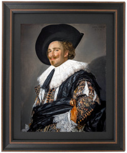 Framed The Laughing Cavalier by Frans Hals