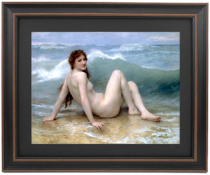 The Wave by William-Adolphe Bouguereau The Wave by William-Adolphe Bouguereau