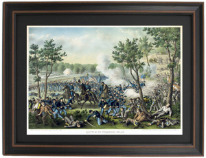 Framed The Battle of Champion Hills by Kutz and Allison Framed The Battle of Champion Hills by Kutz and Allison