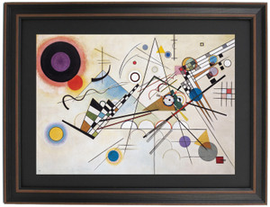 Framed Composition VIII by Wassily Kandinsky Framed Composition VIII by Wassily Kandinsky