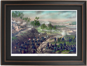 Framed The Battle of Resaca by Kurz and Allison Framed The Battle of Resaca by Kurz and Allison