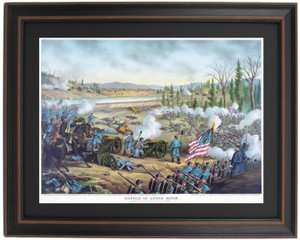Framed The Battle of Stones River by Kurz & Allison Framed The Battle of Stones River by Kurz & Allison