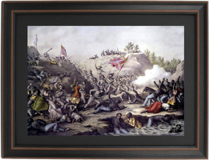 The Fort Pillow Massacre, 1864 by Kurz and Allison The Fort Pillow Massacre, 1864 by Kurz and Allison