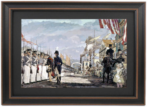 Lafayette and the National Guard by Ken Riley