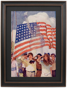 Framed My Country by N.C. Wyeth