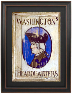 Washington's Headquarters sign by NC Wyeth