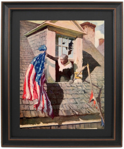 Barbara Frietchie by N.C. Wyeth