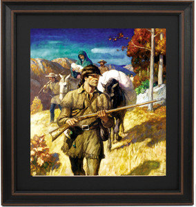 America in the Making: Daniel Boone by N.C. Wyeth