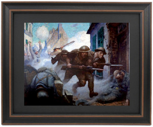 The Americans at Chateau-Thierry by N.C Wyeth