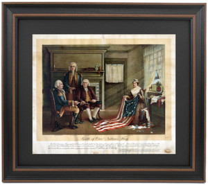 Birth of Our Nation's Flag  by C.H. Weisgerber.
