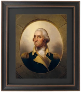 George Washington Portal Portrait by Rembrandt Peale
