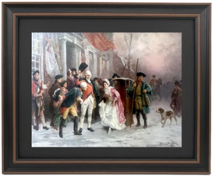 A Ball at General Howe's Headquarters by J.L.G. Ferris