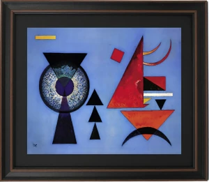 Soft Hard (Blue) by Wassily Kandinsky